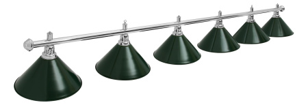 Светильник Fortuna Prestige Silver Green 6 плафонов