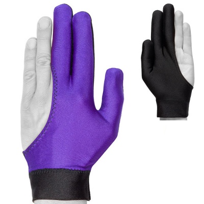 Перчатка Brizar Euro двухцветная фиолетово-черная