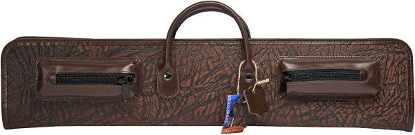 Чехол для 3-х составных киев Галактика экзотик 1x1, ручная работа, натуральная кожа, коричневый