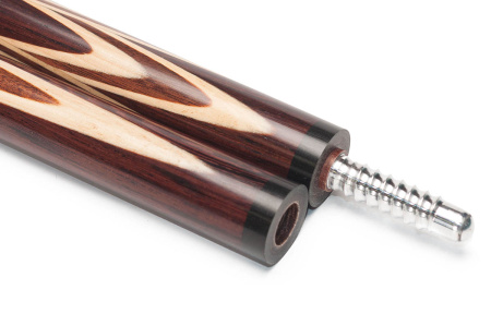 Кий Классика + Цветок, 3-х составной, Палисандр, Граб (Е. Штофун)