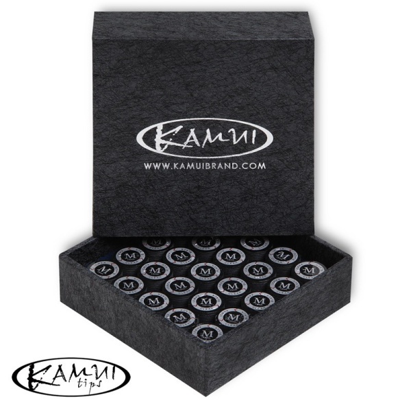 Наклейка для кия Kamui Clear Black 13мм Medium