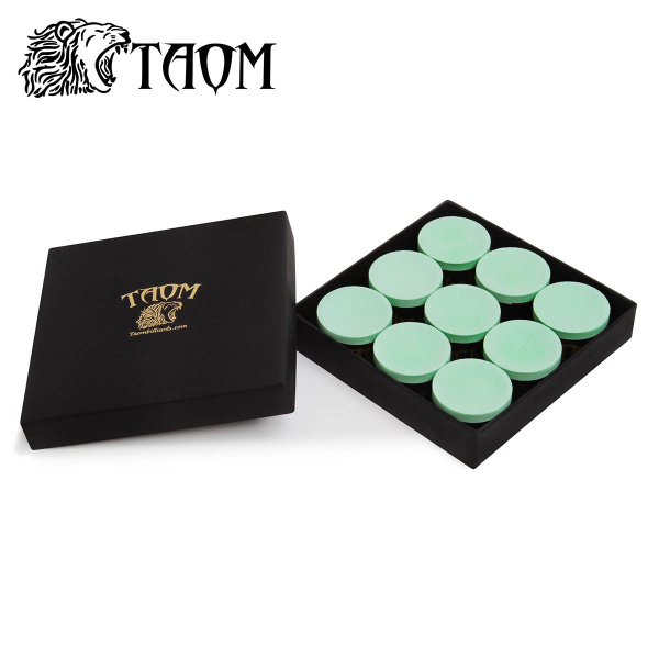 Мел Taom Chalk Snooker 2.0 Green 9шт.