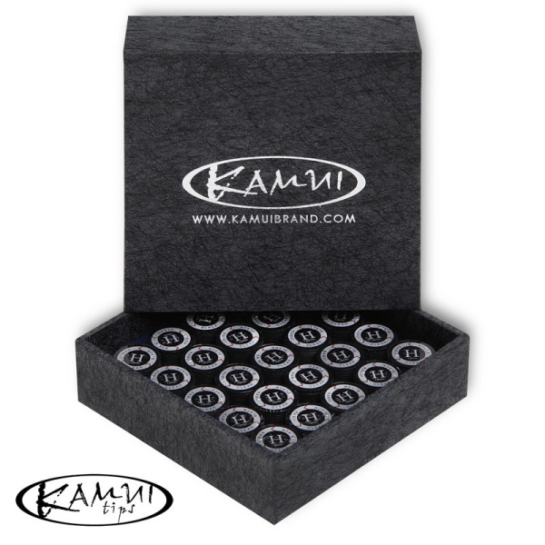 Наклейка для кия Kamui Clear Black 13мм Hard