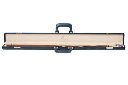 Кейс Престиж 1х1 Синий, натуральная кожа