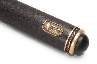Кий Тюльпан, с гравировкой, Черный граб, Граб (Б. Григорьев Туз)