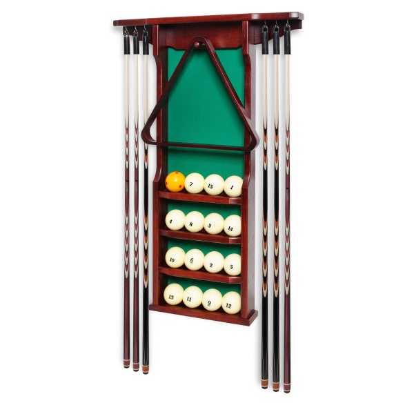 Киевница Олимп для 6 киев с подвесами (махагон)