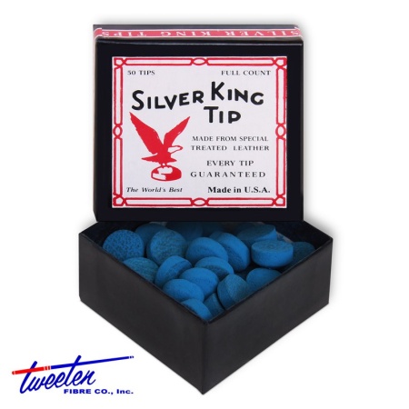 Наклейка для кия Silver King 12,5мм 50шт. Наклейка для кия Silver King 12,5мм 50шт.