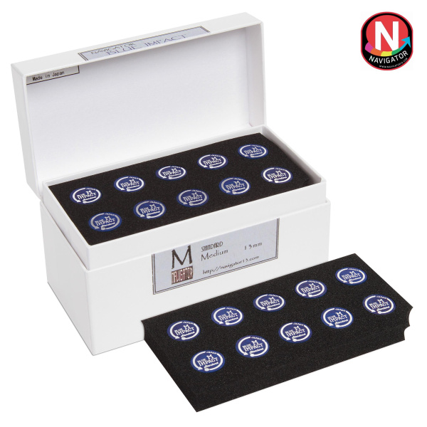 Наклейка для кия Navigator Blue Impact 14мм Standard Medium 1шт.