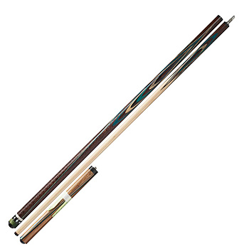 Кий Ассиметричный Тюльпан, с удлинителем, Венге, Кумару, Эбен, Ангелим Педра, Граб (А. Попов)