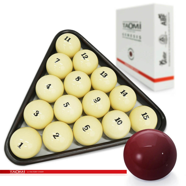 Шары Tao-mi Genesis 68мм красный биток