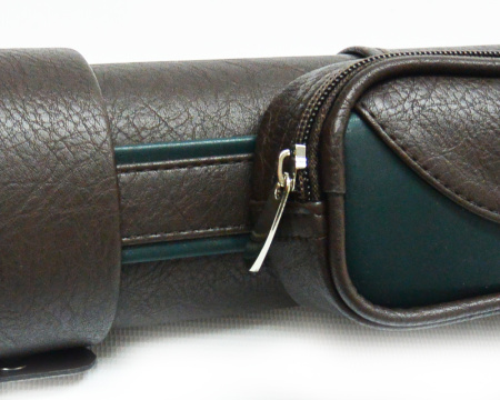 Тубус Mercury-CLUB с карманом, коричневый/зеленый