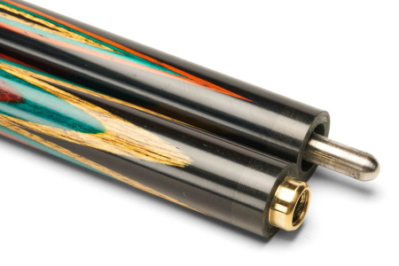 Кий Цветок 8 лучей, Эбен, Падук, Лимонник, Граб (В. Корнелев)