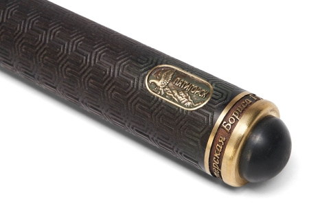 Кий Классика 10 длинных запилов, Черный граб, Зебрано, Лимонник, Граб (Б. Григорьев Туз)