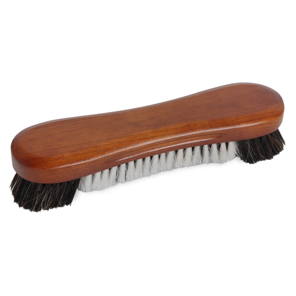 Щетка для сукна 10 конский волос коричневая 26см