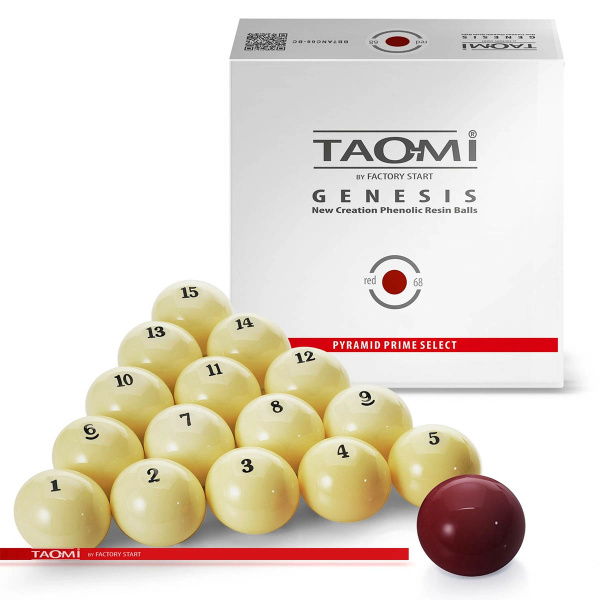 Шары Tao-mi Genesis 68мм красный биток